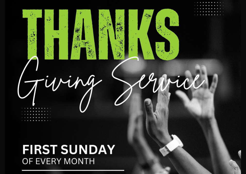 Thanksgiving service